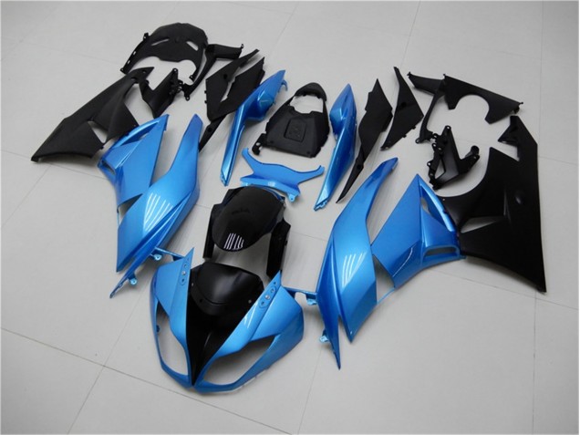 Loja Abs Carenagem Moto Kawasaki ZX6R 09-12 - Azul Preto Loja Abs Carenagem Moto Kawasaki ZX6R 09-12 - Azul Preto