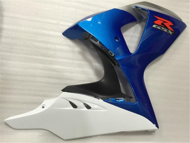 Loja Abs Kit Carenagem & Plásticos Moto Suzuki GSXR 1000 17-23 - Azul Branco Loja Abs Kit Carenagem & Plásticos Moto Suzuki GSXR 1000 17-23 - Azul Branco