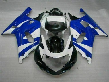 Loja Abs Kit Carenagem & Plásticos Moto Suzuki GSXR 600 / 750 K1 K2 K3 01-03 - Azul