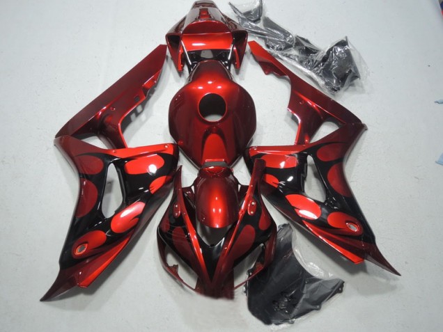Loja Abs Kit Completos Carenagem Moto Honda CBR 1000RR 06-07 - Vermelho Preto Loja Abs Kit Completos Carenagem Moto Honda CBR 1000RR 06-07 - Vermelho Preto