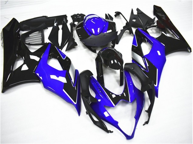 Loja Abs Kit Completos Carenagem Moto Suzuki GSXR 1000 K7 07-08 - Azul Preto Loja Abs Kit Completos Carenagem Moto Suzuki GSXR 1000 K7 07-08 - Azul Preto