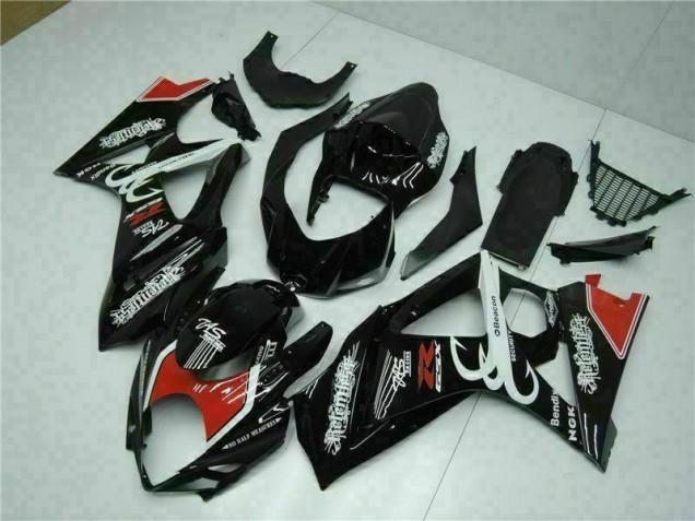Loja Abs Kit Completos Carenagem Moto Suzuki GSXR 1000 K7 07-08 - Preto Loja Abs Kit Completos Carenagem Moto Suzuki GSXR 1000 K7 07-08 - Preto