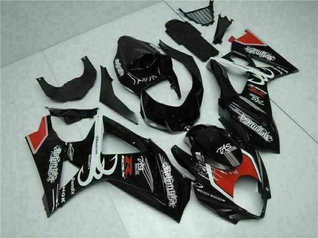 Loja Abs Kit Completos Carenagem Moto Suzuki GSXR 1000 K7 07-08 - Preto Loja Abs Kit Completos Carenagem Moto Suzuki GSXR 1000 K7 07-08 - Preto