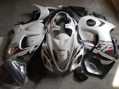 Loja Abs Kit Completos Carenagem Moto Suzuki GSXR 1300 Hayabusa 08-19 - Branco Preto