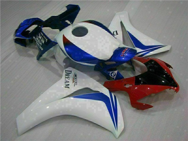 Loja Abs Kits Carenagem Moto Honda CBR 1000RR 08-11 - Branco Azul Loja Abs Kits Carenagem Moto Honda CBR 1000RR 08-11 - Branco Azul