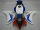Loja Abs Kits Carenagem Moto Honda CBR 1000RR 08-11 - Branco Azul Loja Abs Kits Carenagem Moto Honda CBR 1000RR 08-11 - Branco Azul