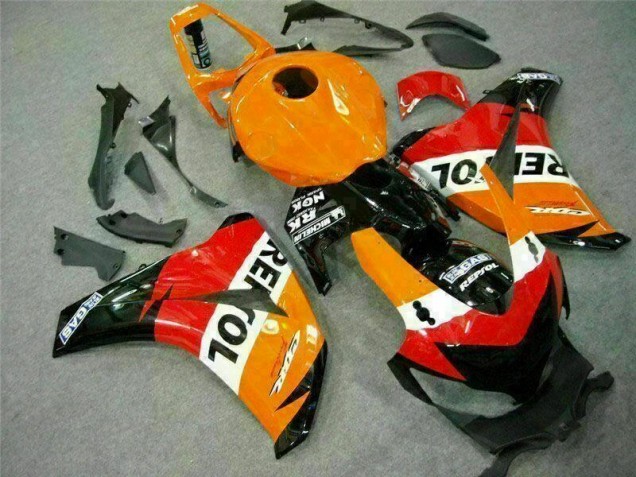 Loja Abs Kits Carenagem Moto Honda CBR 1000RR 08-11 - Laranja Repsol Loja Abs Kits Carenagem Moto Honda CBR 1000RR 08-11 - Laranja Repsol