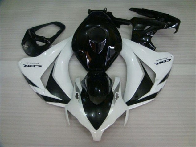 Loja Abs Kits Carenagem Moto Honda CBR 1000RR 08-11 - Preto Branco Loja Abs Kits Carenagem Moto Honda CBR 1000RR 08-11 - Preto Branco