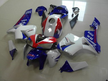 Loja Abs Kits Carenagem Moto Honda CBR 600RR 05-06 - Branco Azul Vermelho HRC
