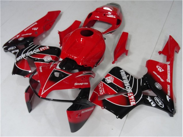 Loja Abs Kits Carenagem Moto Honda CBR 600RR 05-06 - Vermelho Preto Loja Abs Kits Carenagem Moto Honda CBR 600RR 05-06 - Vermelho Preto