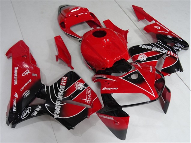 Loja Abs Kits Carenagem Moto Honda CBR 600RR 05-06 - Vermelho Preto Loja Abs Kits Carenagem Moto Honda CBR 600RR 05-06 - Vermelho Preto