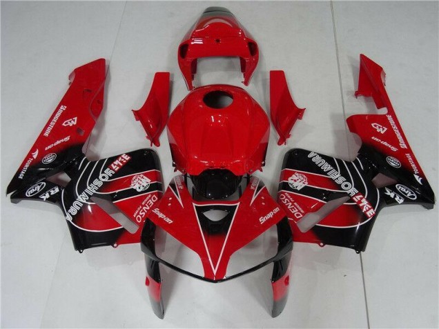 Loja Abs Kits Carenagem Moto Honda CBR 600RR 05-06 - Vermelho Preto Loja Abs Kits Carenagem Moto Honda CBR 600RR 05-06 - Vermelho Preto