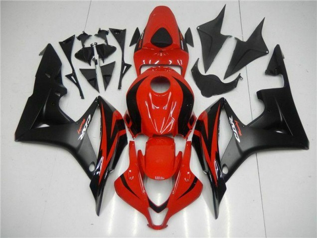 Loja Abs Kits Carenagem Moto Honda CBR 600RR 07-08 - Preto Vermelho Loja Abs Kits Carenagem Moto Honda CBR 600RR 07-08 - Preto Vermelho