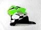 Loja Abs Kits Carenagem Moto Kawasaki ZX6R 00-02 - Verde Preto Branco Loja Abs Kits Carenagem Moto Kawasaki ZX6R 00-02 - Verde Preto Branco