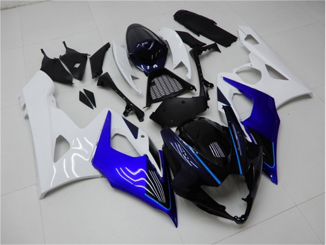 Loja Abs Kits Carenagem Moto Suzuki GSXR 1000 K5 05-06 - Azul Branco Loja Abs Kits Carenagem Moto Suzuki GSXR 1000 K5 05-06 - Azul Branco