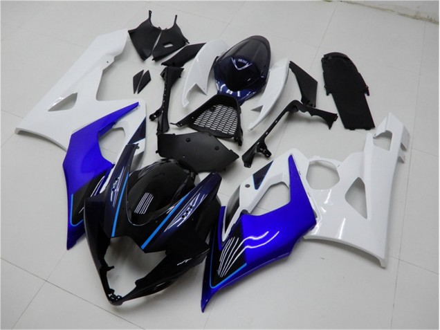 Loja Abs Kits Carenagem Moto Suzuki GSXR 1000 K5 05-06 - Azul Branco Loja Abs Kits Carenagem Moto Suzuki GSXR 1000 K5 05-06 - Azul Branco