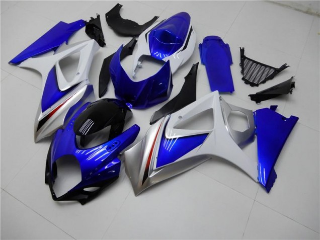 Loja Abs Kits Carenagem Moto Suzuki GSXR 1000 K7 07-08 - Azul Branco Loja Abs Kits Carenagem Moto Suzuki GSXR 1000 K7 07-08 - Azul Branco