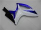 Loja Abs Kits Carenagem Moto Suzuki GSXR 600 / 750 K6 06-07 - Azul Branco Loja Abs Kits Carenagem Moto Suzuki GSXR 600 / 750 K6 06-07 - Azul Branco