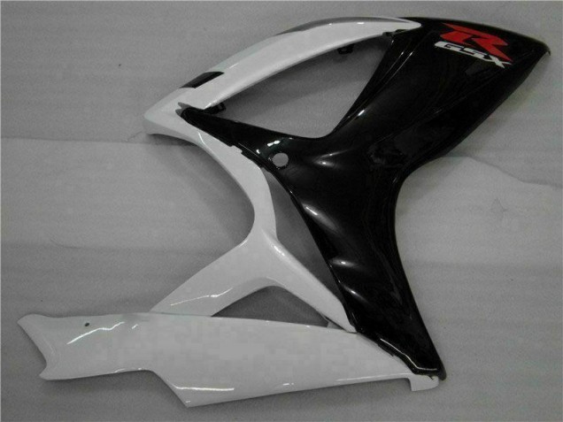 Loja Abs Kits Carenagem Moto Suzuki GSXR 600 / 750 K6 06-07 - Branco Preto Loja Abs Kits Carenagem Moto Suzuki GSXR 600 / 750 K6 06-07 - Branco Preto