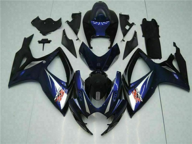 Loja Abs Kits Carenagem Moto Suzuki GSXR 600 / 750 K6 06-07 - Preto Azul Loja Abs Kits Carenagem Moto Suzuki GSXR 600 / 750 K6 06-07 - Preto Azul