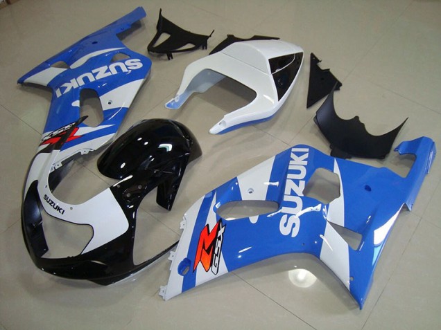 Loja Abs Kits Carenagem Moto Suzuki GSXR 750 K1 K2 K3 01-03 - Azul Branco Loja Abs Kits Carenagem Moto Suzuki GSXR 750 K1 K2 K3 01-03 - Azul Branco