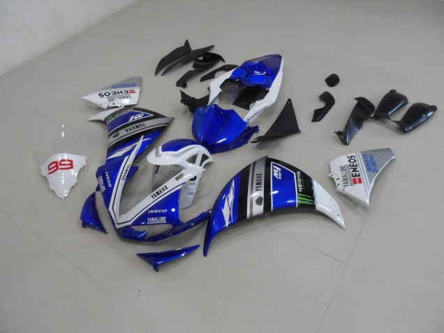 Loja Abs Kits Carenagem Moto Yamaha R1 12-14 - Azul Branco Loja Abs Kits Carenagem Moto Yamaha R1 12-14 - Azul Branco