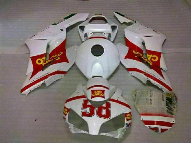 Loja Abs Kits Completos Carenagem Moto Honda CBR 1000RR 04-05 - Branco Vermelho Loja Abs Kits Completos Carenagem Moto Honda CBR 1000RR 04-05 - Branco Vermelho