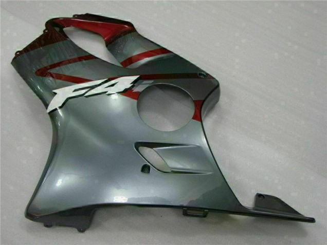 Loja Abs Kits Completos Carenagem Moto Honda CBR 600 F4i 01-03 - Vermelho Prata Loja Abs Kits Completos Carenagem Moto Honda CBR 600 F4i 01-03 - Vermelho Prata