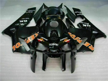 Loja Abs Kits Completos Carenagem Moto Honda CBR 600RR 05-06 - Preto Repsol