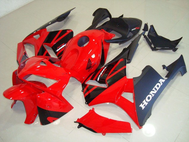 Loja Abs Kits Completos Carenagem Moto Honda CBR 600RR 05-06 - Vermelho Preto Loja Abs Kits Completos Carenagem Moto Honda CBR 600RR 05-06 - Vermelho Preto