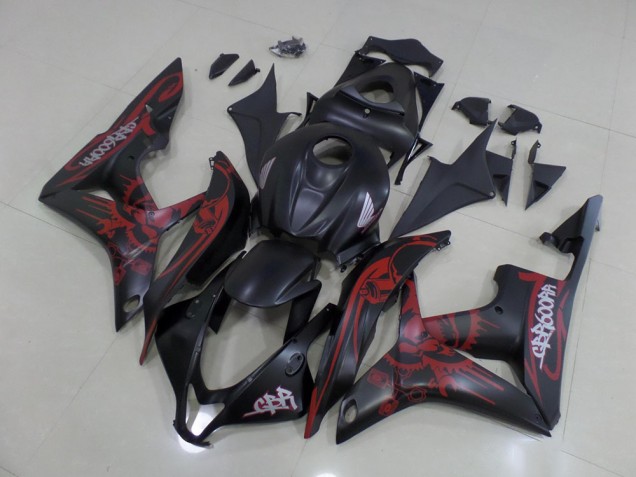 Loja Abs Kits Completos Carenagem Moto Honda CBR 600RR 07-08 - Preto Vermelho Loja Abs Kits Completos Carenagem Moto Honda CBR 600RR 07-08 - Preto Vermelho