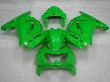 Loja Abs Kits Completos Carenagem Moto Kawasaki EX250 08-12 - Verde Ninja