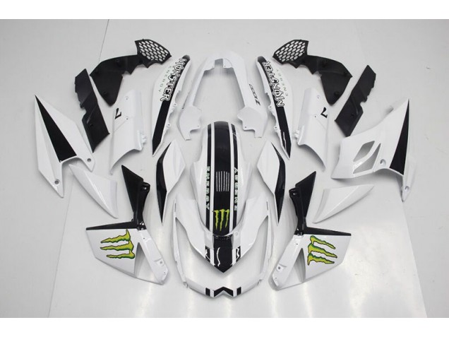 Loja Abs Kits Completos Carenagem Moto Kawasaki Z1000 07-09 - Branco Loja Abs Kits Completos Carenagem Moto Kawasaki Z1000 07-09 - Branco