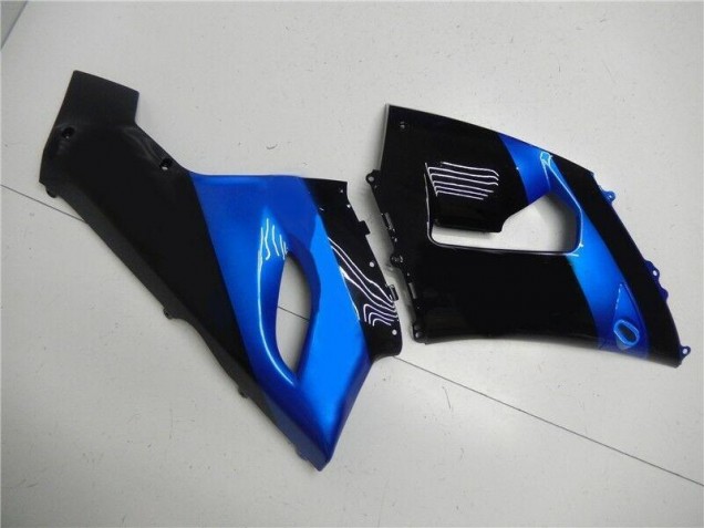 Loja Abs Kits Completos Carenagem Moto Kawasaki ZX6R 05-06 - Azul Preto Loja Abs Kits Completos Carenagem Moto Kawasaki ZX6R 05-06 - Azul Preto