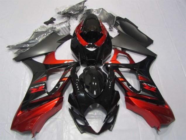Loja Abs Kits Completos Carenagem Moto Suzuki GSXR 1000 K7 07-08 - Preto Vermelho Loja Abs Kits Completos Carenagem Moto Suzuki GSXR 1000 K7 07-08 - Preto Vermelho