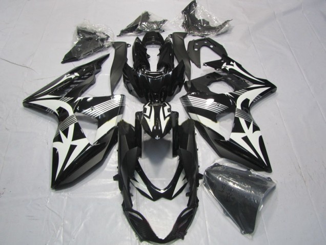 Loja Abs Kits Completos Carenagem Moto Suzuki GSXR 1000 K9 09-16 - Preto Branco Loja Abs Kits Completos Carenagem Moto Suzuki GSXR 1000 K9 09-16 - Preto Branco