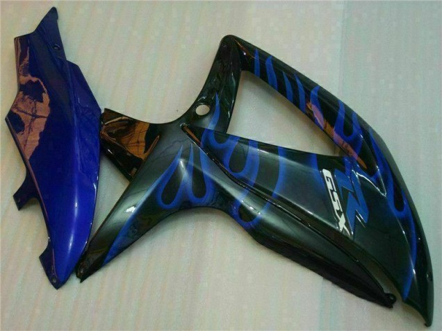 Loja Abs Kits Completos Carenagem Moto Suzuki GSXR 600 / 750 K8 08-10 - Azul Preto Loja Abs Kits Completos Carenagem Moto Suzuki GSXR 600 / 750 K8 08-10 - Azul Preto