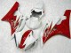 Loja Abs Kits Completos Carenagem Moto Yamaha R6 06-07 - Vermelho Branco Loja Abs Kits Completos Carenagem Moto Yamaha R6 06-07 - Vermelho Branco