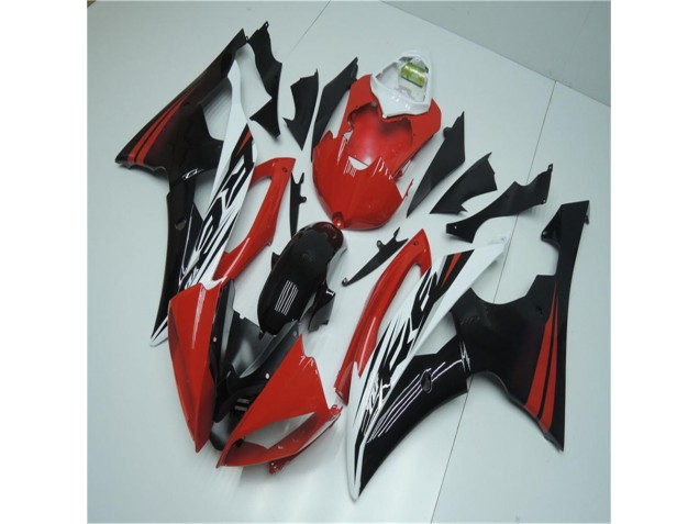 Loja Abs Kits Completos Carenagem Moto Yamaha R6 08-16 - Vermelho Branco Loja Abs Kits Completos Carenagem Moto Yamaha R6 08-16 - Vermelho Branco