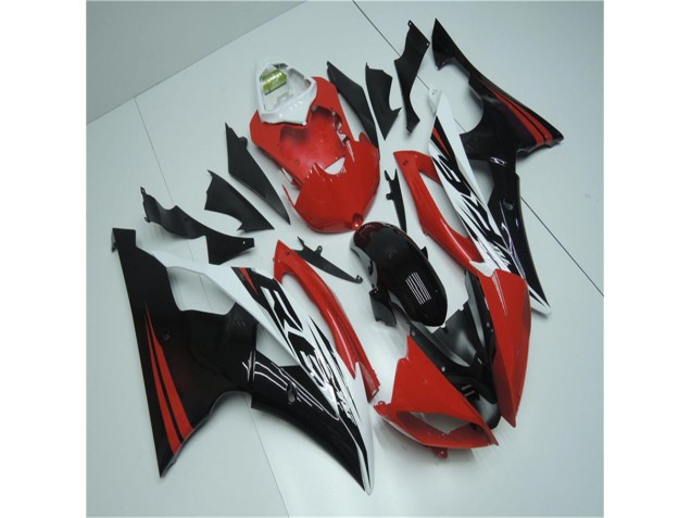 Loja Abs Kits Completos Carenagem Moto Yamaha R6 08-16 - Vermelho Branco Loja Abs Kits Completos Carenagem Moto Yamaha R6 08-16 - Vermelho Branco