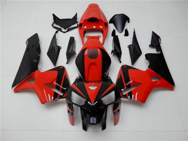 Loja Abs Moto Plástico Honda CBR 600RR 05-06 - Vermelho Preto Loja Abs Moto Plástico Honda CBR 600RR 05-06 - Vermelho Preto