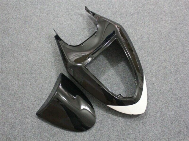 Loja Abs Moto Plástico Kawasaki ZX6R 05-06 - Preto Branco Loja Abs Moto Plástico Kawasaki ZX6R 05-06 - Preto Branco