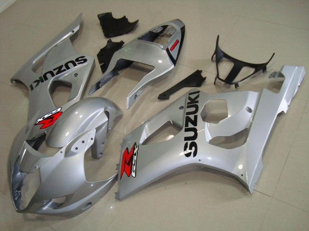 Loja Abs Moto Plástico Suzuki GSXR 1000 K3 03-04 - Prata Loja Abs Moto Plástico Suzuki GSXR 1000 K3 03-04 - Prata