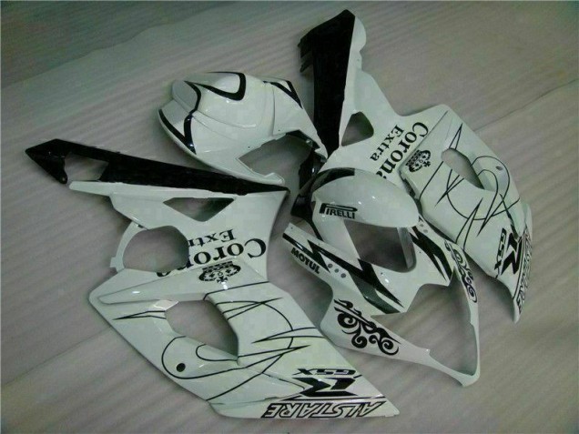 Loja Abs Moto Plástico Suzuki GSXR 1000 K5 05-06 - Branco Loja Abs Moto Plástico Suzuki GSXR 1000 K5 05-06 - Branco