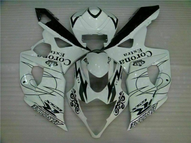 Loja Abs Moto Plástico Suzuki GSXR 1000 K5 05-06 - Branco Loja Abs Moto Plástico Suzuki GSXR 1000 K5 05-06 - Branco