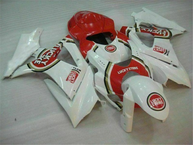 Loja Abs Moto Plástico Suzuki GSXR 1000 K7 07-08 - Vermelho Branco Loja Abs Moto Plástico Suzuki GSXR 1000 K7 07-08 - Vermelho Branco
