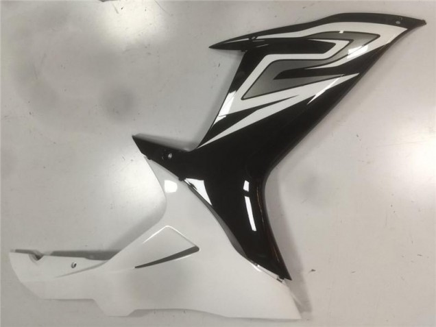Loja Abs Moto Plástico Suzuki GSXR 600 / 750 K11 11-21 - Preto Branco Loja Abs Moto Plástico Suzuki GSXR 600 / 750 K11 11-21 - Preto Branco