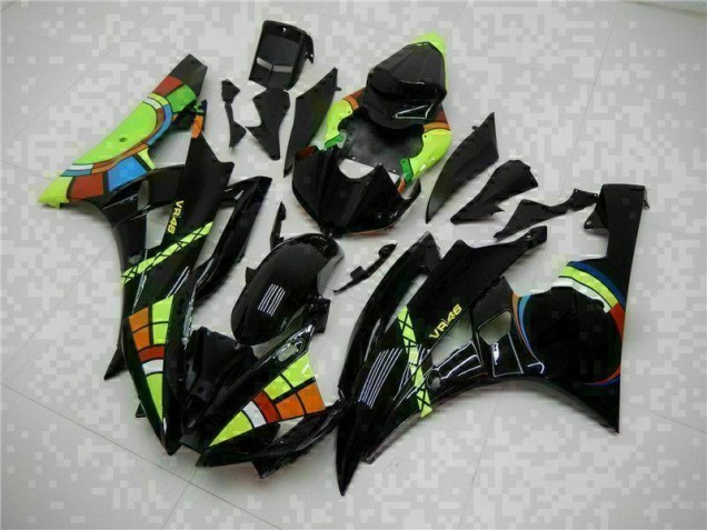 Loja Abs Moto Plástico Yamaha R6 06-07 - Preto Loja Abs Moto Plástico Yamaha R6 06-07 - Preto