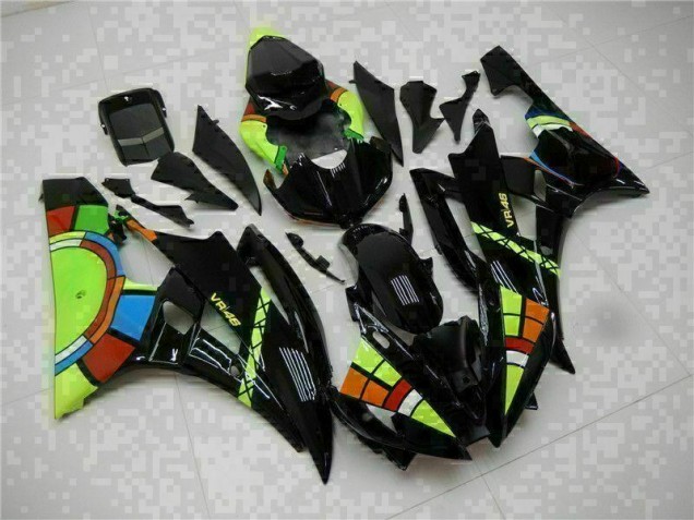 Loja Abs Moto Plástico Yamaha R6 06-07 - Preto Loja Abs Moto Plástico Yamaha R6 06-07 - Preto