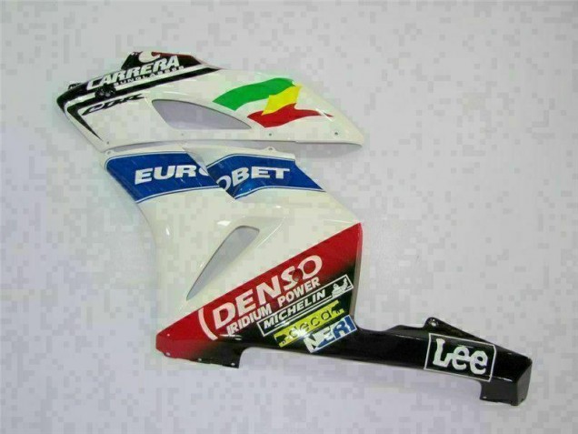 Loja Abs Moto Plásticos Honda CBR 1000RR 04-05 - Branco Vermelho